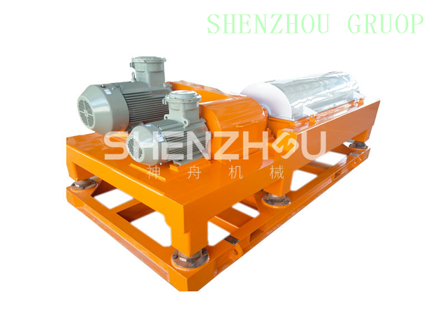 Centrifugeuse de décantation certifiée antidéflagrante pour le traitement du pétrole