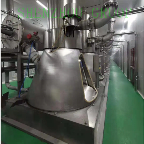 Centrifugeuse automatique de décharge inférieure de grattoir de suspension supérieure