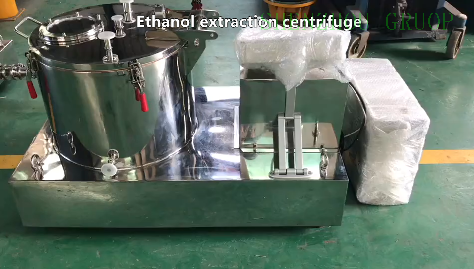 Système d'extraction d'huile CBD à froid de 30 lb/lot, comprenant une centrifugeuse d'extraction d'éthanol et des filtres lenticulaires