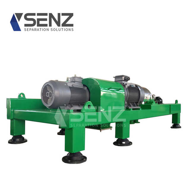 Centrifugeuse à décanteur horizontale - Série LW pour séparer les protéines de soja, le lisier d'amidon de blé, le poisson et la viande